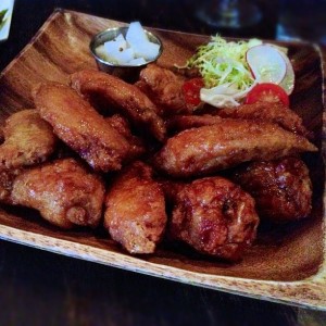 6x Hot & Spicy, 6x Soy Garlic Wings at Mad for Chicken (NYC)
